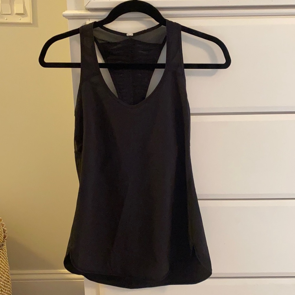 {lululemon} sweat wicking tank